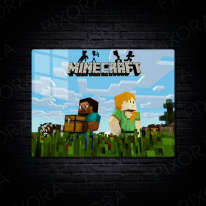 Minecraft Metal Tablo