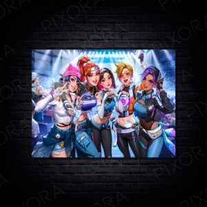 Overwatch Metal Tablo