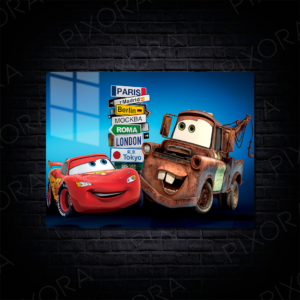 Cars Metal Tablo