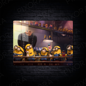 Minyonlar Metal Tablo