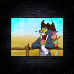 Tom ve Jerry Metal Tablo