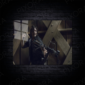 Daryl Dixon Metal Tablo