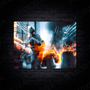 Battlefield Metal Tablo