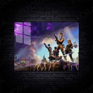 Fortnite Metal Tablo