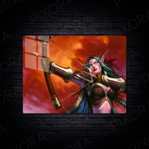 World of Warcraft Metal Tablo
