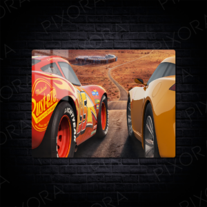 Cars Metal Tablo