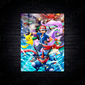 Pokemon Metal Tablo