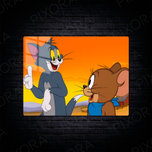 Tom ve Jerry Metal Tablo