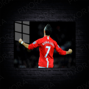 Cristiano Ronaldo Metal Tablo