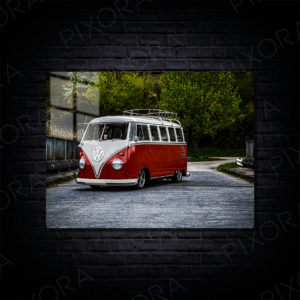 Samba Microbus Metal Tablo
