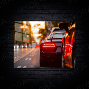 Audi R8 Metal Tablo