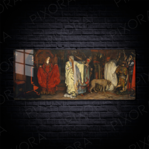 King Lear Metal Tablo