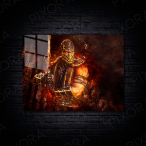 Mortal Kombat Metal Tablo