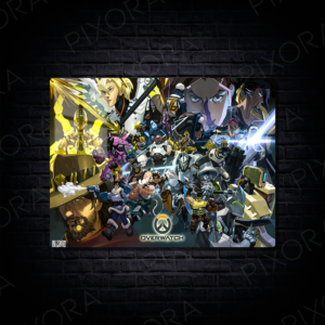 Overwatch Metal Tablo