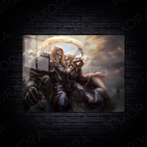 World of Warcraft Metal Tablo