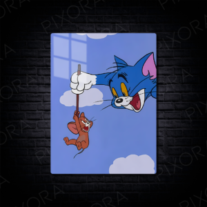 Tom ve Jerry Metal Tablo