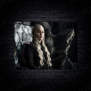 Daenerys Targaryen Metal Tablo