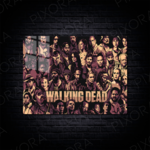 The Walking Dead Metal Tablo