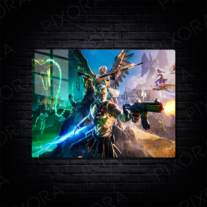 Fortnite Metal Tablo