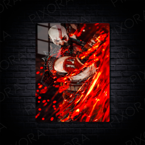 God of War Metal Tablo