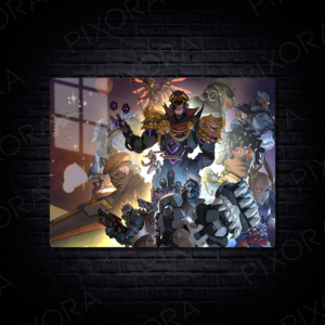 Overwatch Metal Tablo
