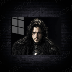 Jon Snow Metal Tablo
